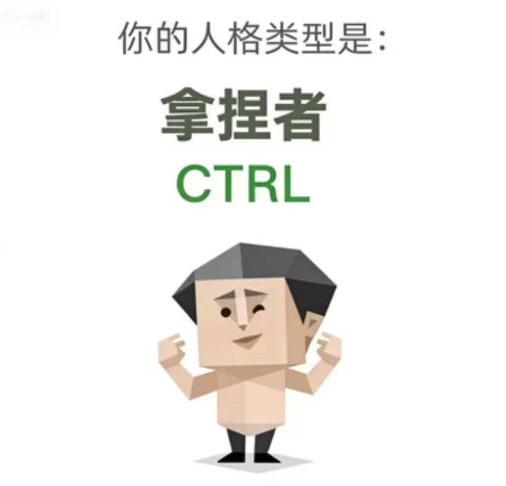 CTRL（拿捏者）人格图