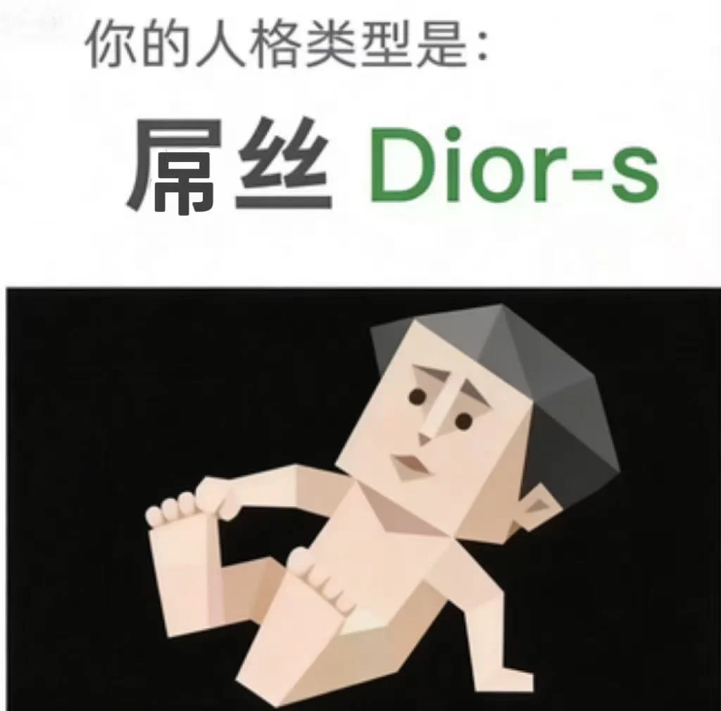 Dior-s（屌丝）人格图