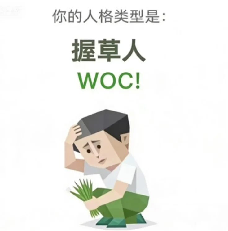 WOC!（握草人）人格图